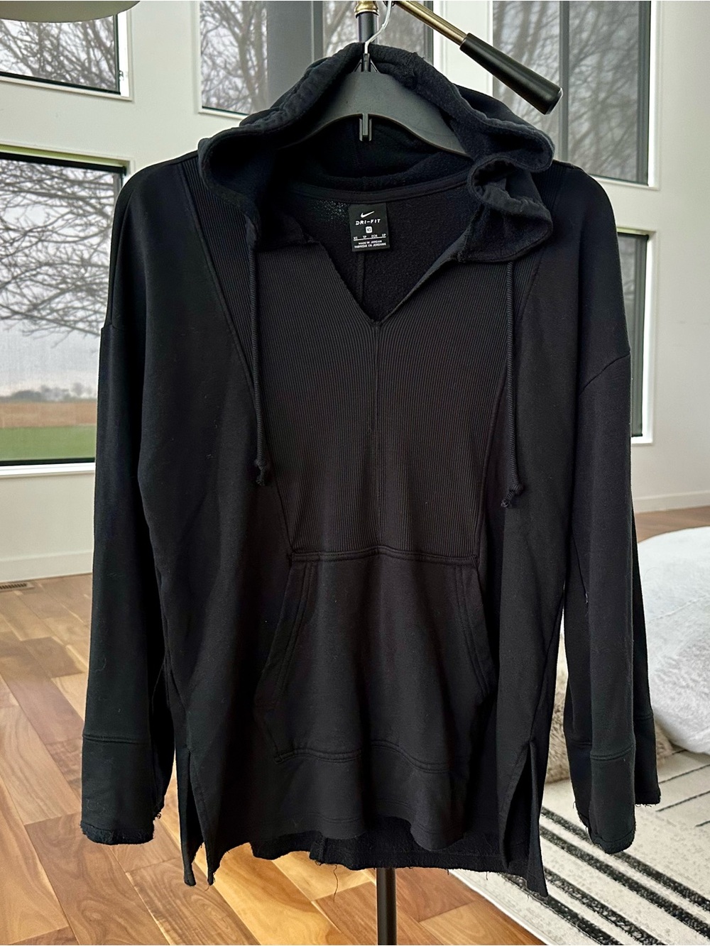 Nike Yoga - Black Hooded Pullover